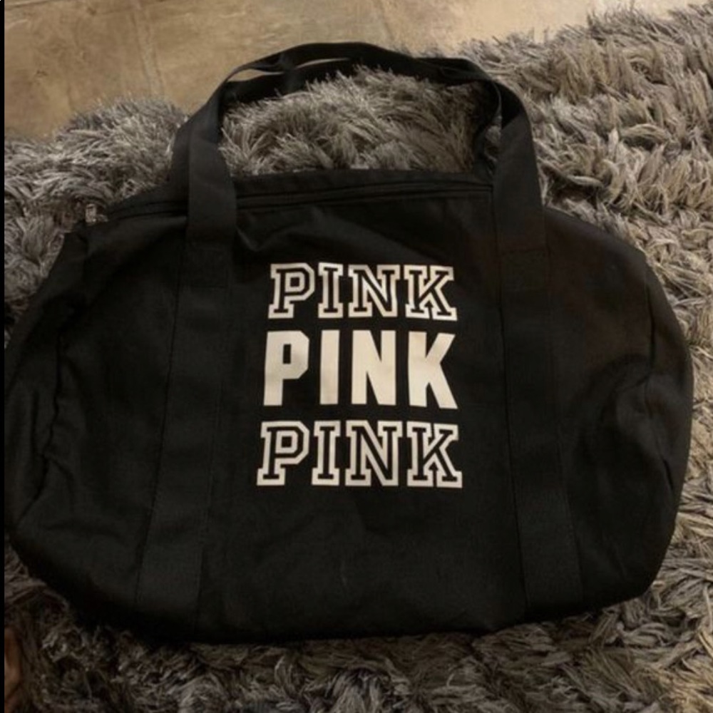Pink by VS small duffel bag